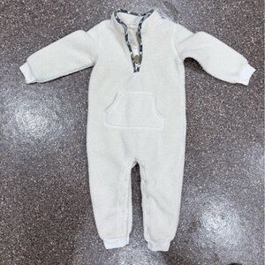 Carter's Cream Sherpa Kids Footie